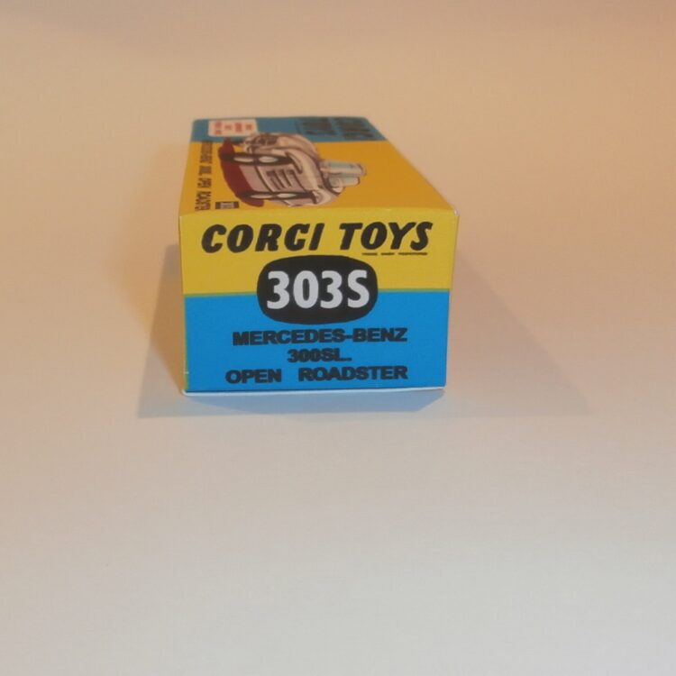 Corgi Toys  303 Mercedes Open Sports 300SL  Repro Box - Image 3