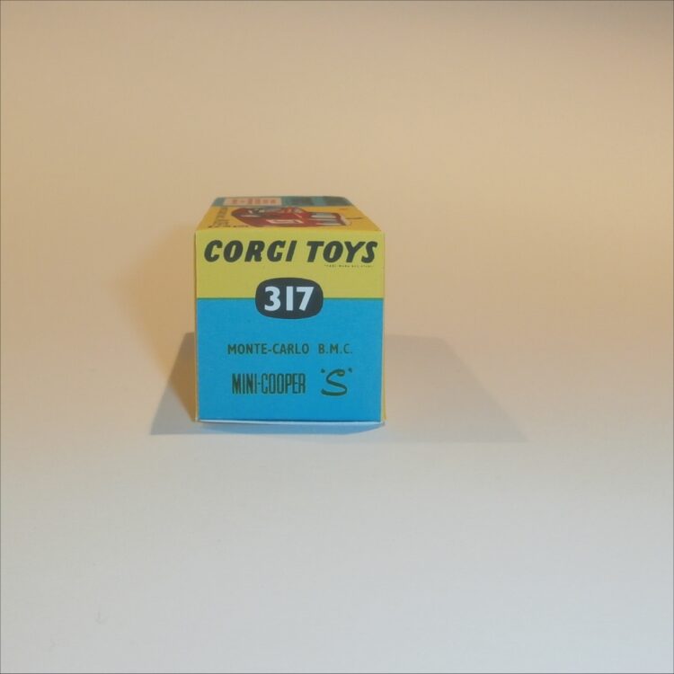 Corgi Toys  317 Mini Cooper Monte Carlo #37 Repro Box - Image 3