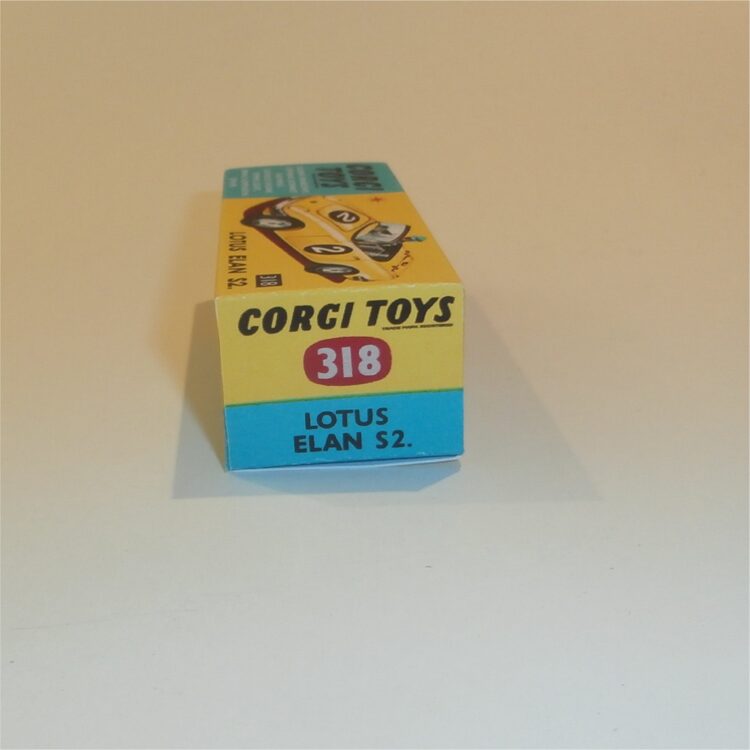 Corgi Toys  318 Lotus Elan S2 Coupe Repro Box - Image 4