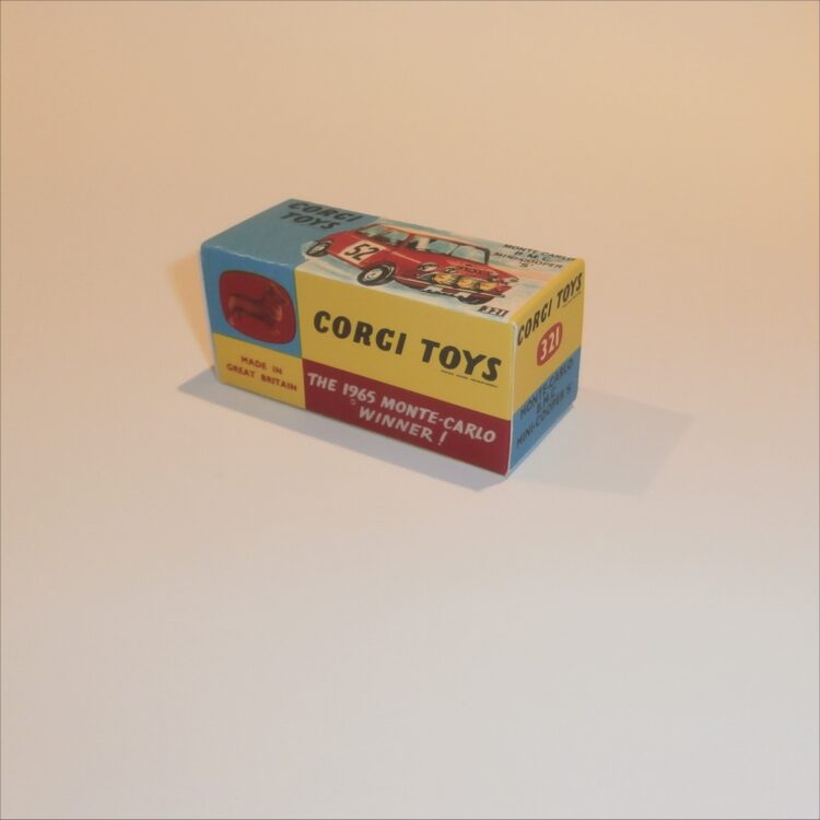 Corgi Toys  321 Monte-Carlo Mini Cooper #52 Repro Box - Image 2