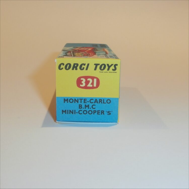 Corgi Toys  321 Monte-Carlo Mini Cooper #52 Repro Box - Image 4