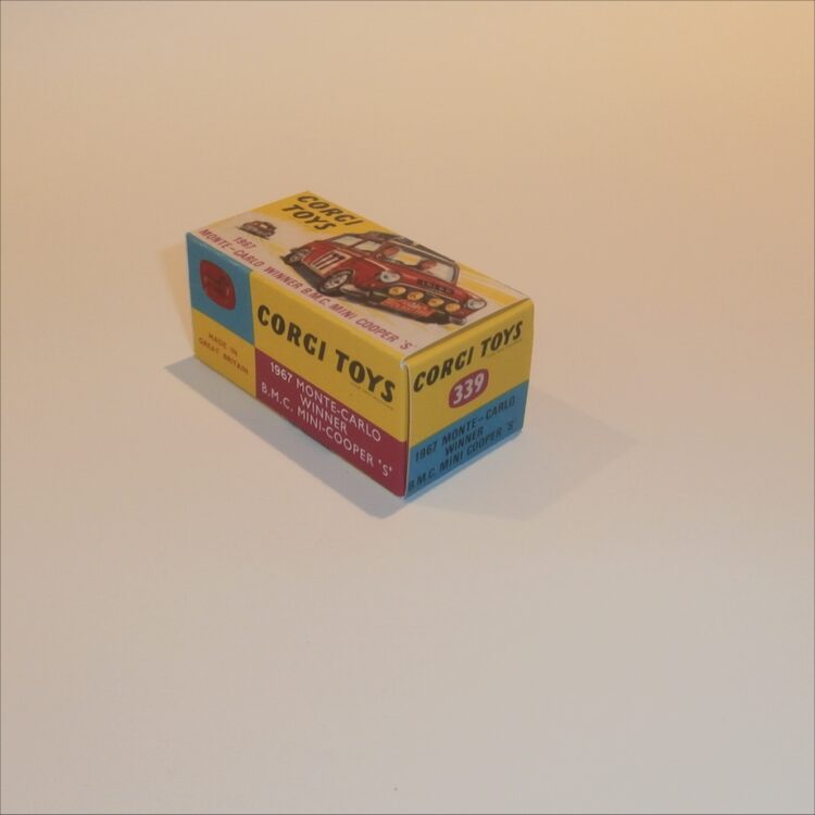 Corgi Toys  339 Mini Cooper Monte Carlo #177 Repro Box - Image 2
