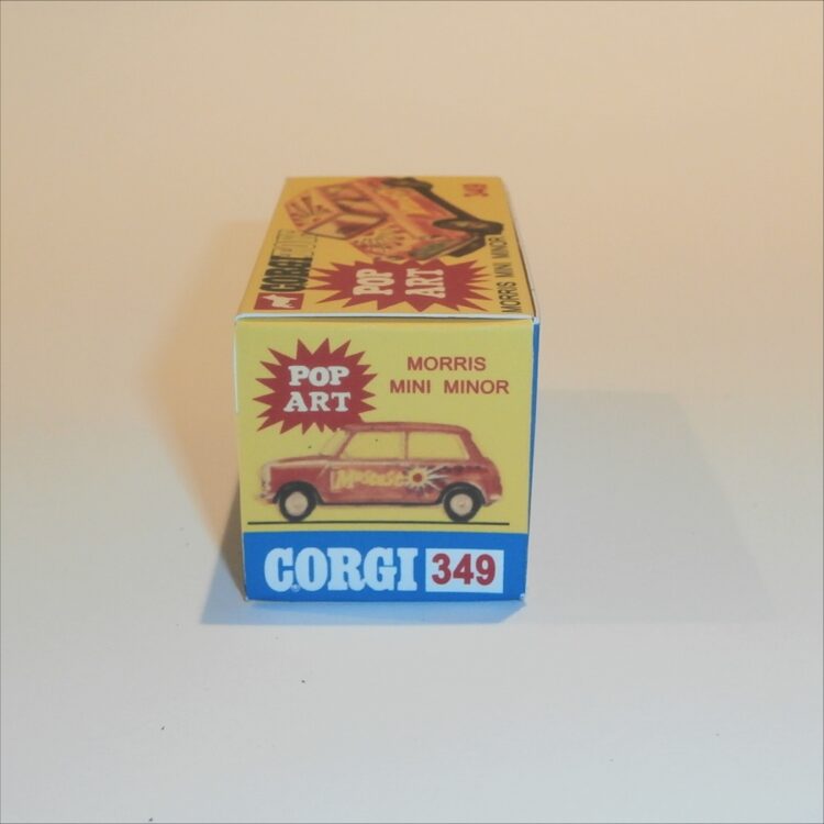 Corgi Toys  349 Morris Mini Mostest Pop Art Repro Box - Image 3