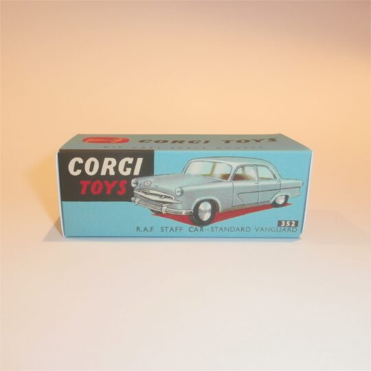 Corgi Toys  352 Standard Vanguard R.A.F Staff Car Repro Box