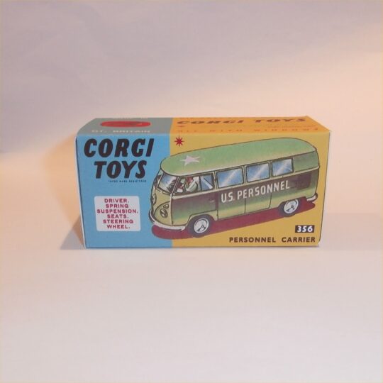 Corgi Toys  356 Volkswagen Military Personnel Carrier VW Repro Box