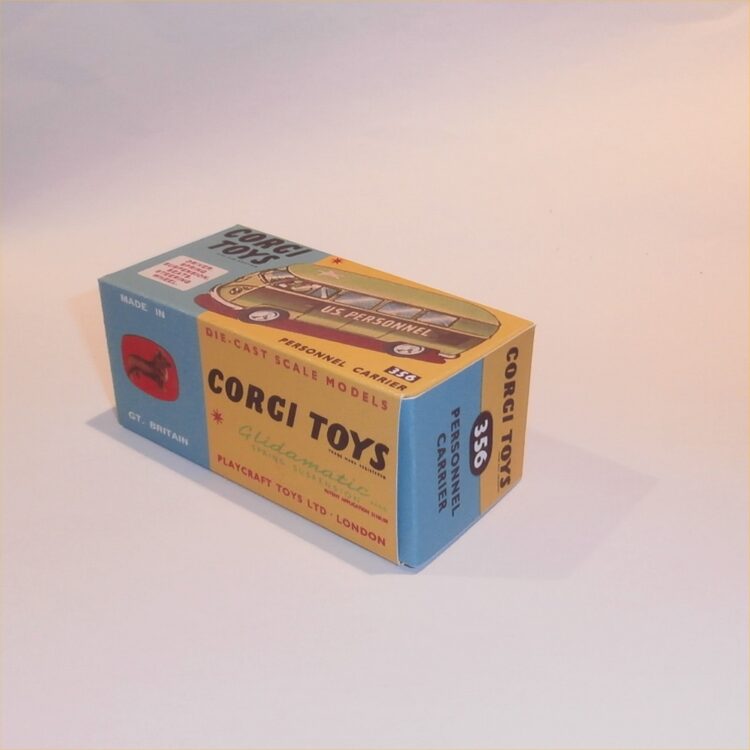 Corgi Toys  356 Volkswagen Military Personnel Carrier VW Repro Box - Image 2