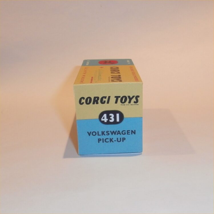 Corgi Toys  431 Volkswagen Pickup Truck VW Without Canopy Repro Box - Image 3