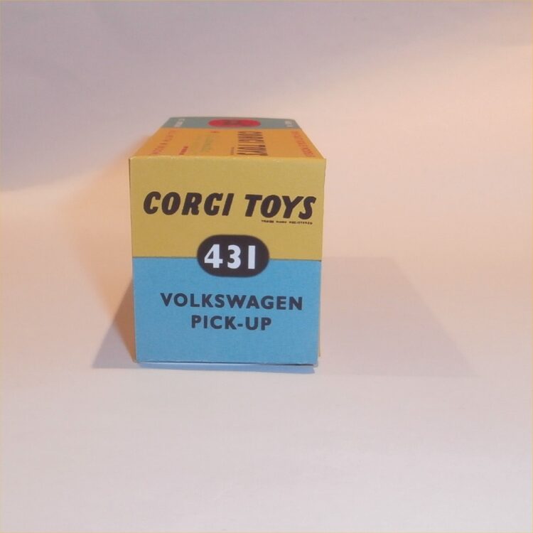 Corgi Toys  431 Volkswagen Pickup Truck VW with Canopy Repro Box - Image 3