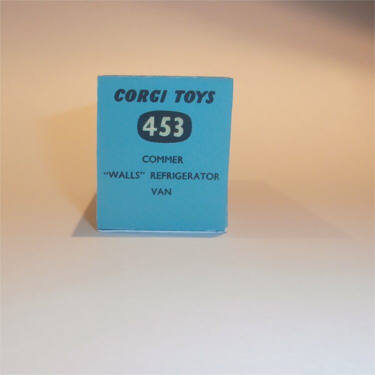 Corgi Toys  453 Commer 'Walls' Refrigerator Van Repro Box - Image 3
