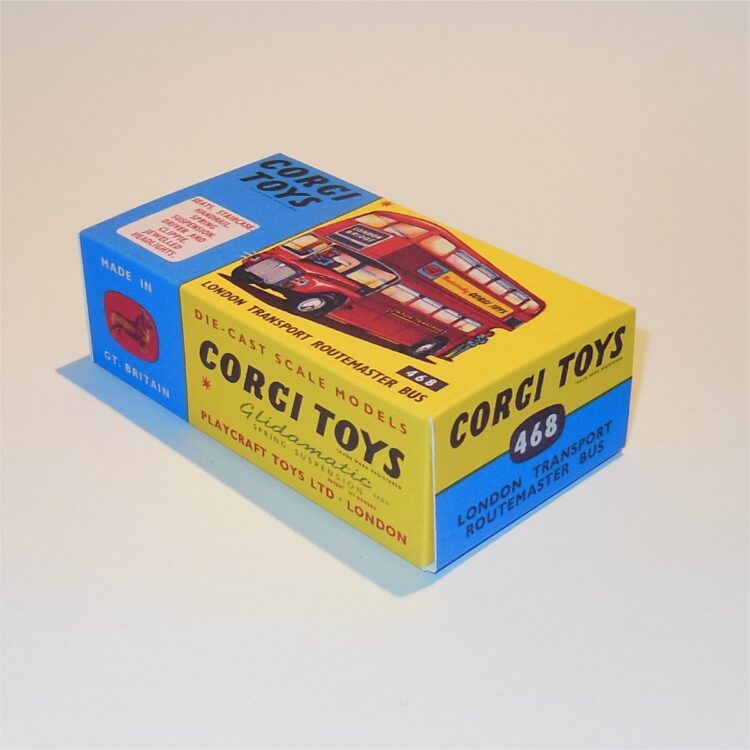 Corgi Toys  468 London Transport Routemaster Bus Repro Box - Image 2