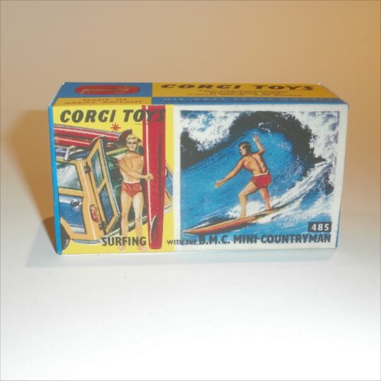 Corgi Toys  485 Mini Surfer Van Repro Box