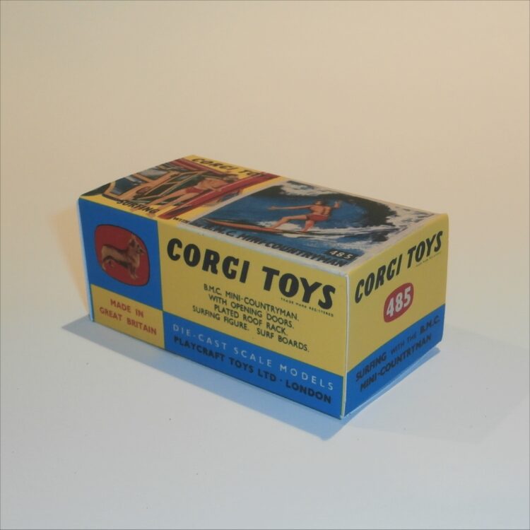 Corgi Toys  485 Mini Surfer Van Repro Box - Image 2