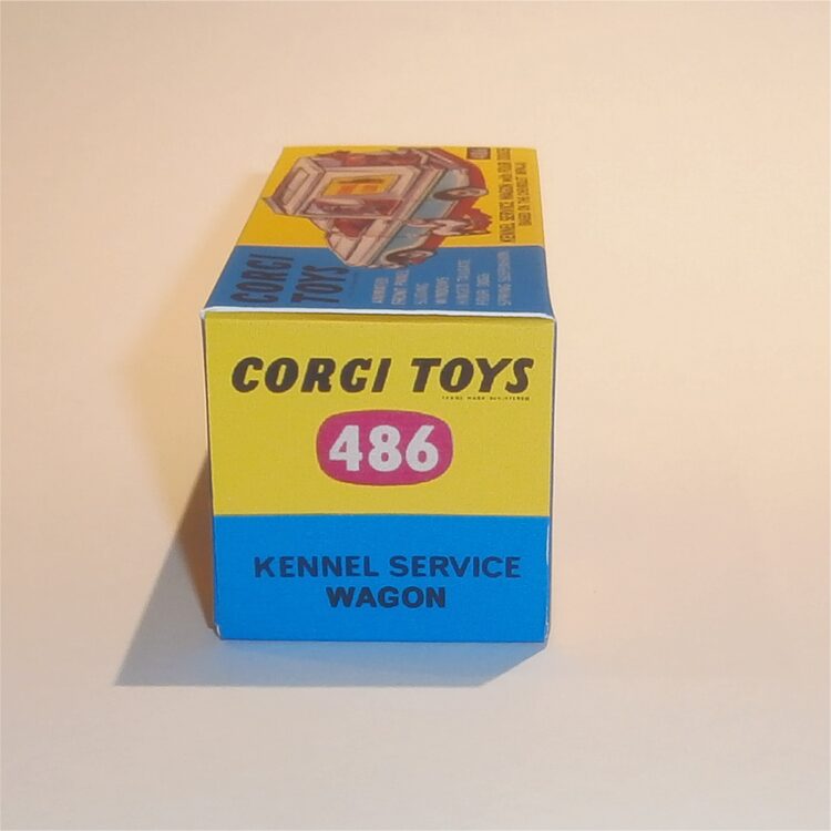 Corgi Toys  486 Chevrolet Kennel Service Wagon Repro Box - Image 3