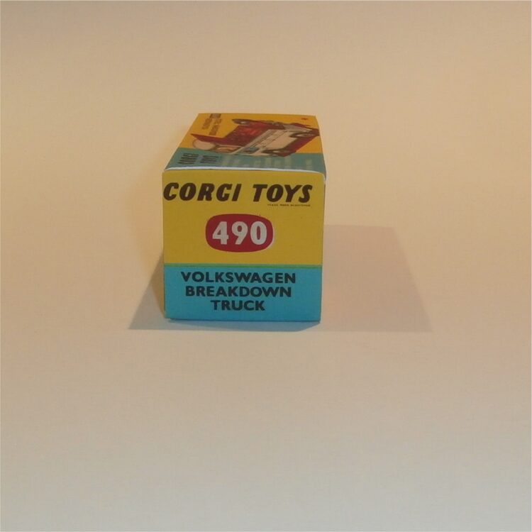 Corgi Toys  490 Volkswagen VW Kombi Breakdown Tow Truck Repro Box - Image 3