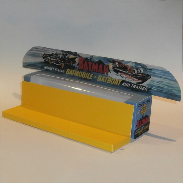 Corgi Toys Gift Set  3 Batman Batmobile & Batboat 1st Issue Repro Box w. Standard Tray - Image 5