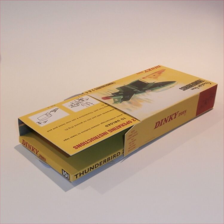 Dinky Toys 101 Thunderbird 2 Gerry Andersons Thunderbirds Repro Box - Image 4