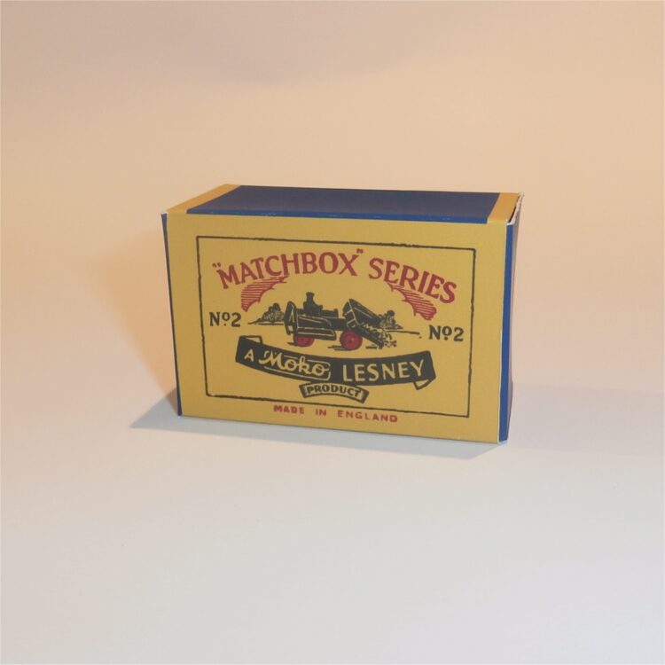 Matchbox Moko Lesney  2a Dumper A Style Repro Box