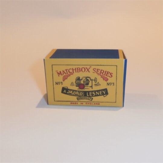 Matchbox Moko Lesney  3a Cement Mixer A Style Repro Box