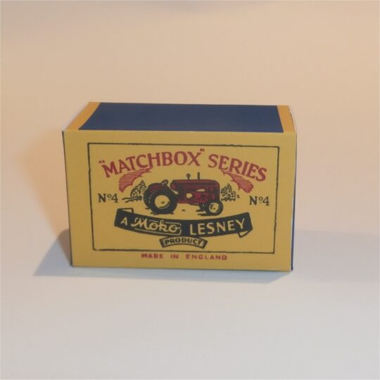 Matchbox Moko Lesney  4a Tractor A Style Repro Box
