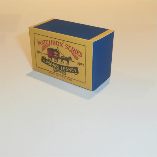 Matchbox Moko Lesney  7a Milk Float A Style Repro Box
