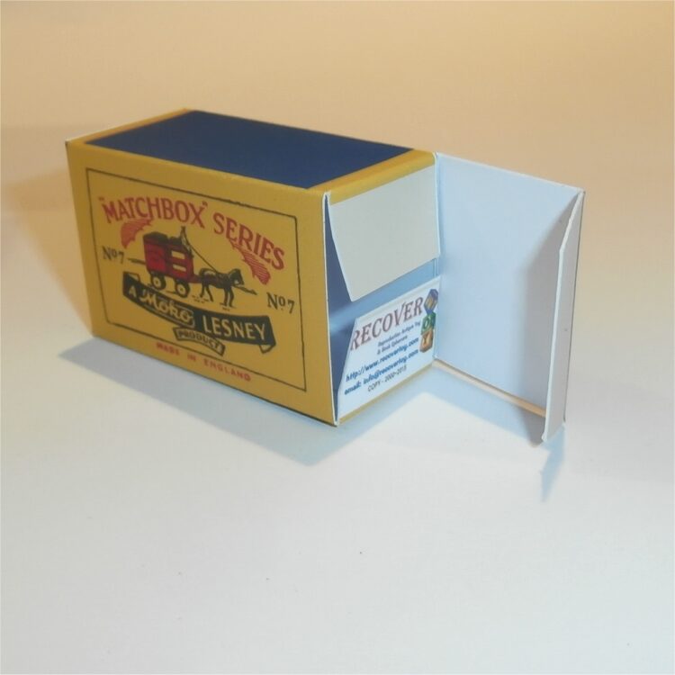 Matchbox Moko Lesney  7a Milk Float A Style Repro Box - Image 4
