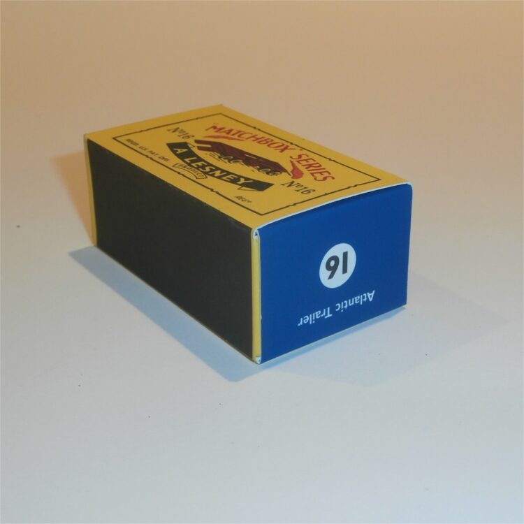 Matchbox Lesney 16 b Super Atlantic Trailer C Style Repro Box - Image 2