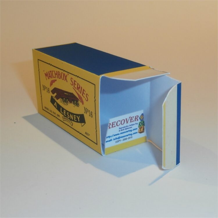 Matchbox Lesney 16 b Super Atlantic Trailer C Style Repro Box - Image 4