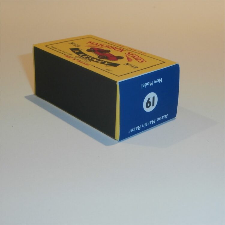 Matchbox Lesney 19 c Aston Martin Racing Car C Style Repro Box - Image 2