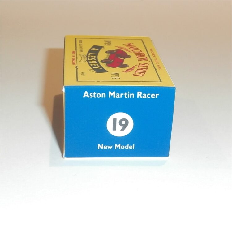 Matchbox Lesney 19 c Aston Martin Racing Car C Style Repro Box - Image 3
