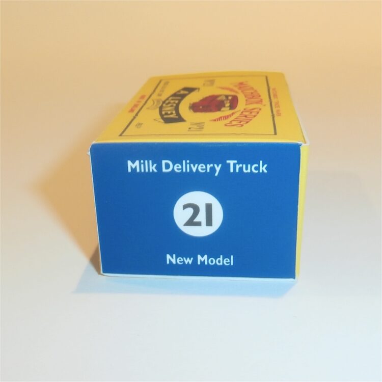 Matchbox Lesney 21 c Commer Milk Float C Style Repro Box - Image 3