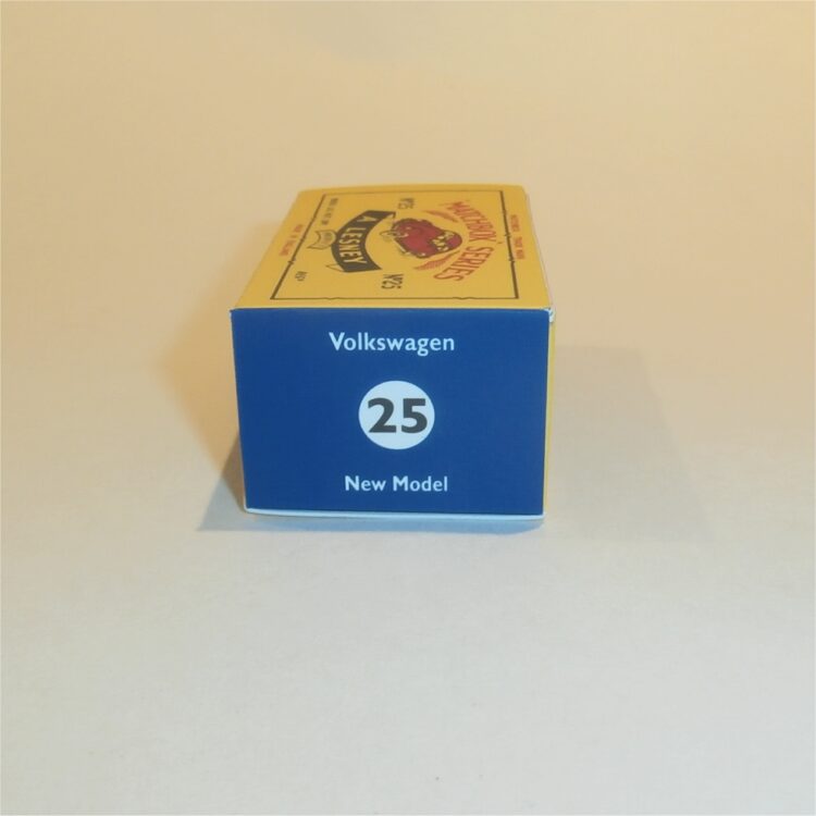Matchbox Lesney 25 b VW Volkswagen Sedan C Style Repro Box - Image 3