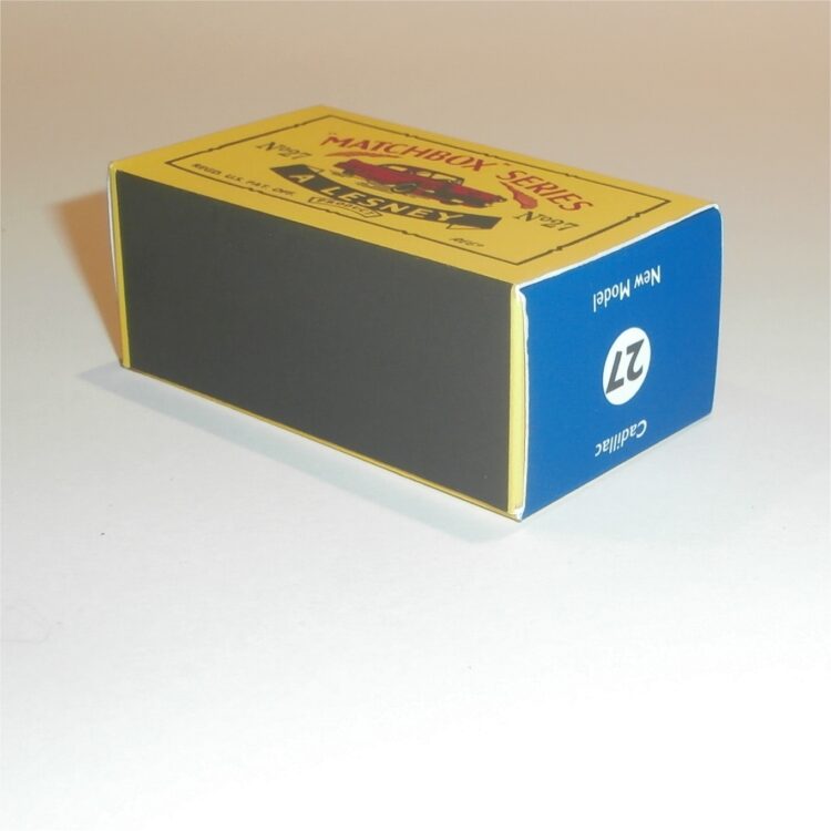 Matchbox Lesney 27 c Cadillac Sixty Special C Style Repro Box - Image 2