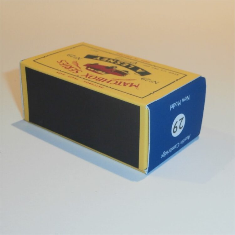 Matchbox Lesney 29 b Austin Cambridge C Style Repro Box - Image 2