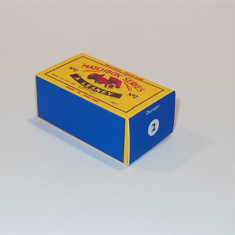 Matchbox Lesney  2b Dumper C Style Repro Box - Image 2