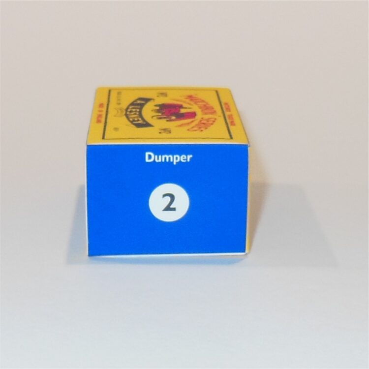 Matchbox Lesney  2b Dumper C Style Repro Box - Image 3