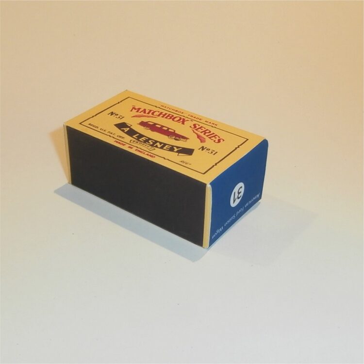 Matchbox Lesney 31 b American Station Wagon C Style Repro Box - Image 2