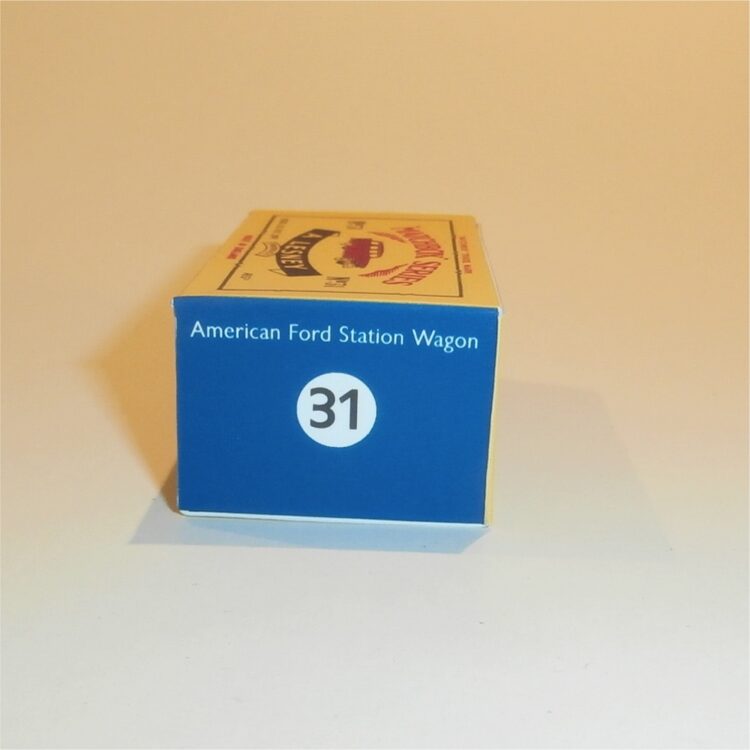 Matchbox Lesney 31 b American Station Wagon C Style Repro Box - Image 3
