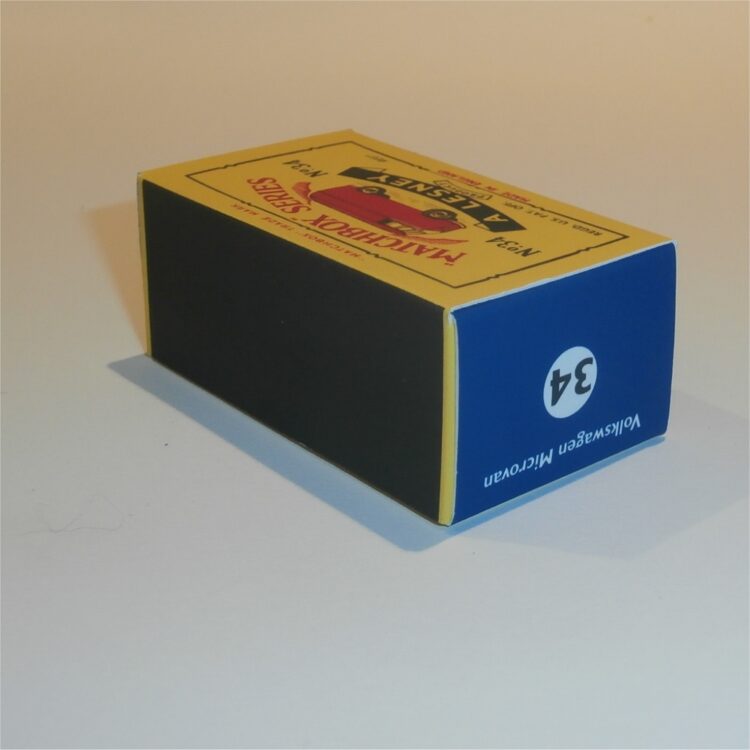 Matchbox Lesney 34 a Volkswagen Micro Van C Style Repro Box - Image 2