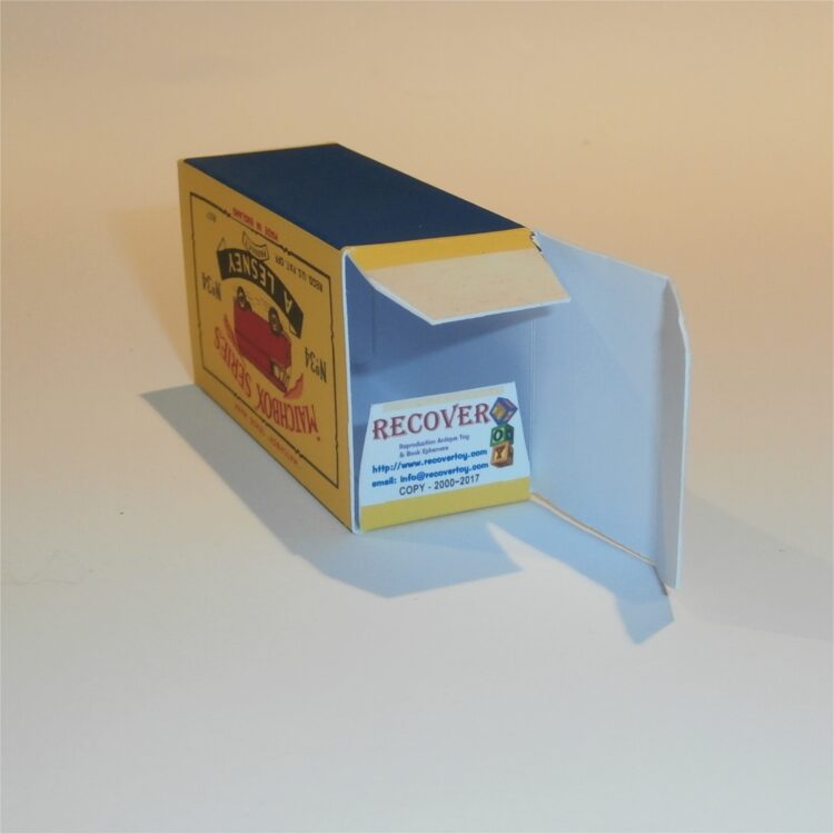 Matchbox Lesney 34 a Volkswagen Micro Van C Style Repro Box - Image 4
