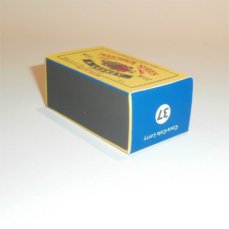 Matchbox Lesney 37 b Coca-Cola Lorry C Style Repro Box - Image 2