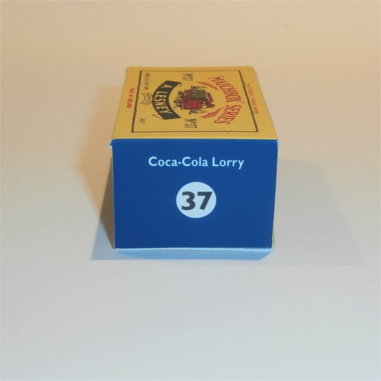 Matchbox Lesney 37 b Coca-Cola Lorry C Style Repro Box - Image 3