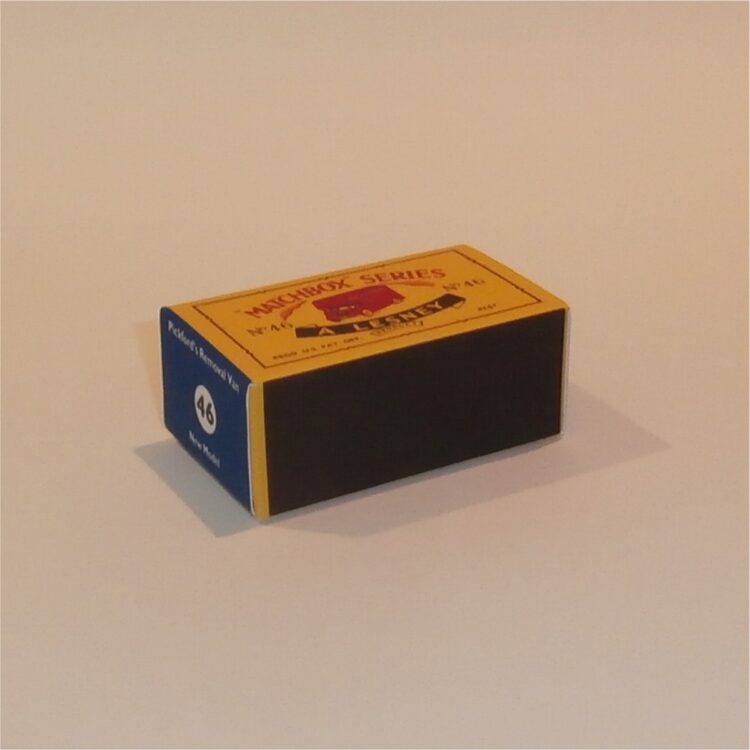 Matchbox Lesney 46 b1 Pickfords Removals Blue Van C Style Repro Box - Image 2