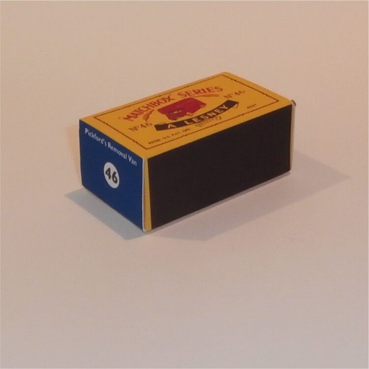 Matchbox Lesney 46 b2 Pickfords Removals Green Van C Style Repro Box - Image 2