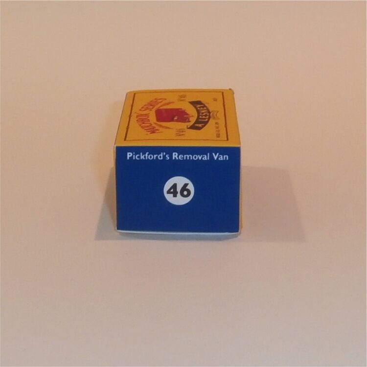 Matchbox Lesney 46 b2 Pickfords Removals Green Van C Style Repro Box - Image 3