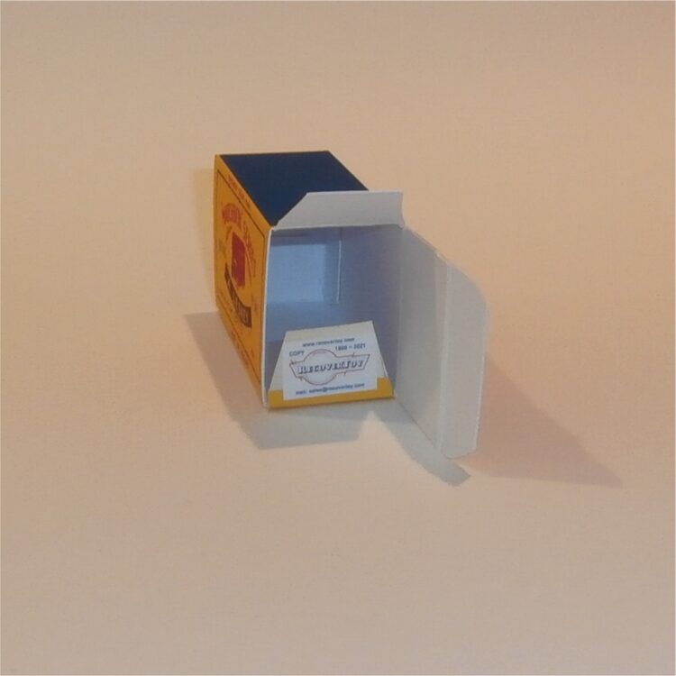 Matchbox Lesney 46 b2 Pickfords Removals Green Van C Style Repro Box - Image 4