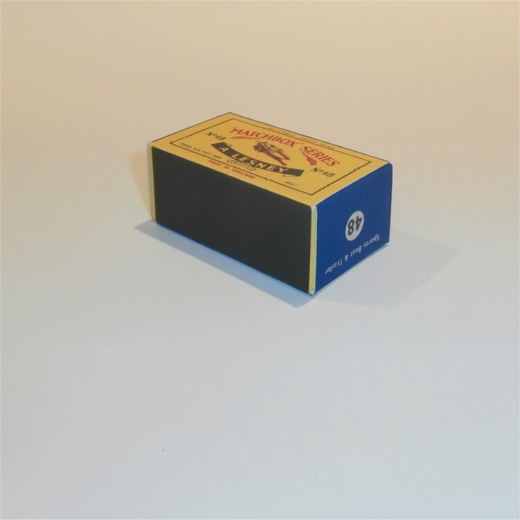 Matchbox Lesney 48 b Sports Boat & Trailer C Style Repro Box - Image 2