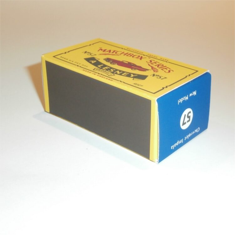 Matchbox Lesney 57 b Chevrolet Impala C Style Repro Box - Image 2
