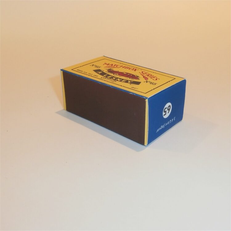 Matchbox Lesney 65 a Jaguar 3.4 Litre Sedan C Style Repro Box - Image 2