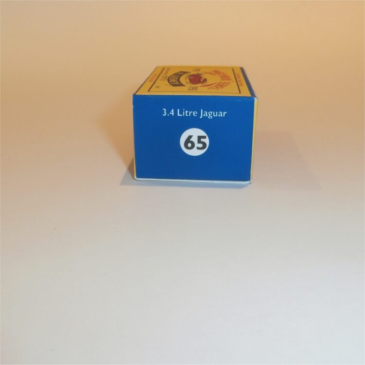 Matchbox Lesney 65 a Jaguar 3.4 Litre Sedan C Style Repro Box - Image 3
