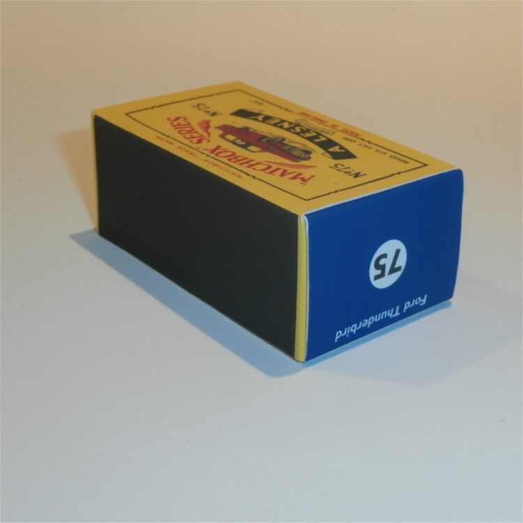 Matchbox Lesney 75 a Ford Thunderbird C Style Repro Box - Image 2